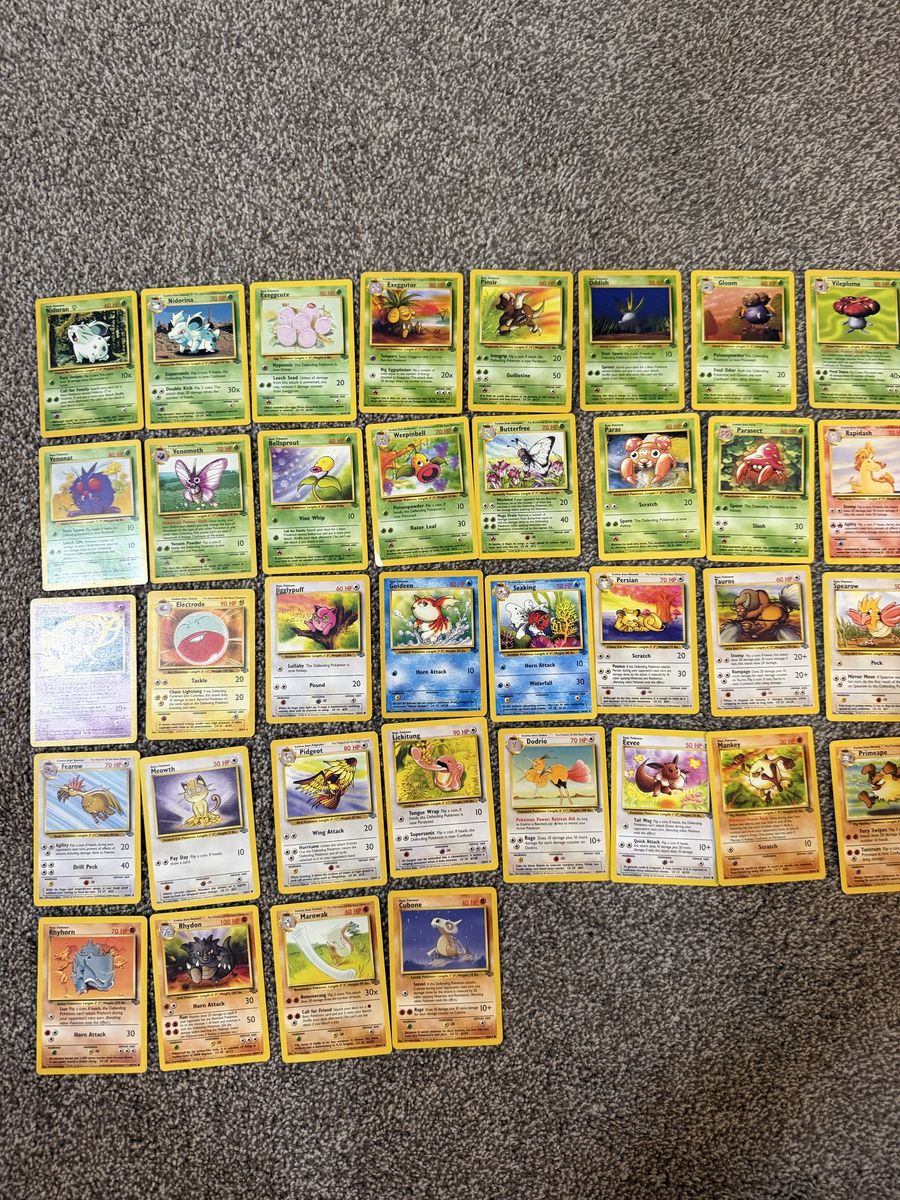 Pokémon Jungle set bulk lot- 37/64