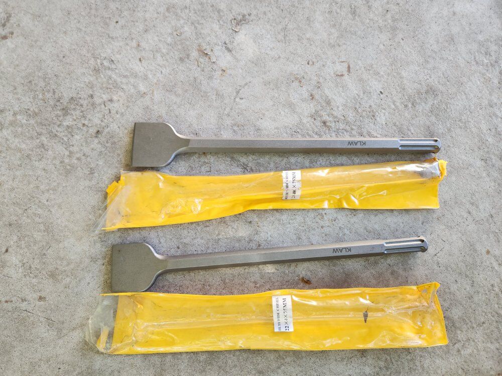 chisel, bits, jackhammer, KLAW, new, $15 ea