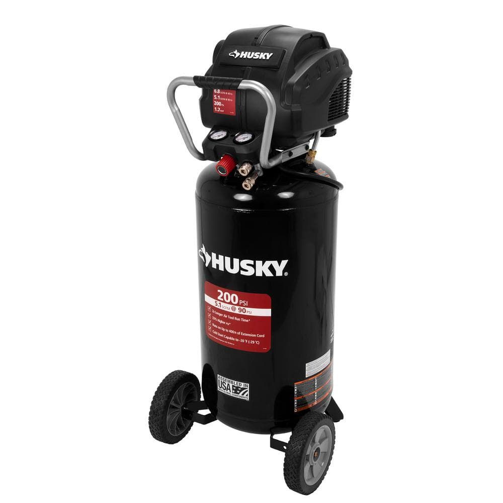 Husky 27 Gal. 200 PSI Portable Electric Air Compressor