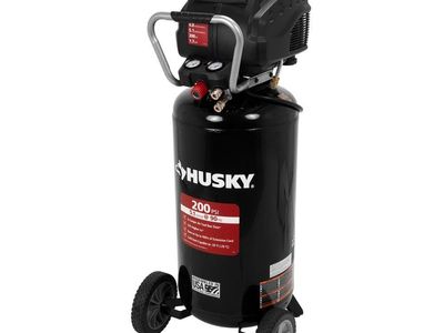 Husky 27 Gal. 200 PSI Portable Electric Air Compressor