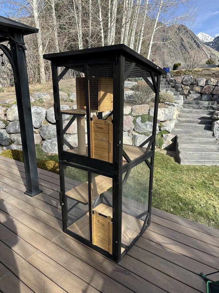 Outdoor Catio Cage Pen For Cats