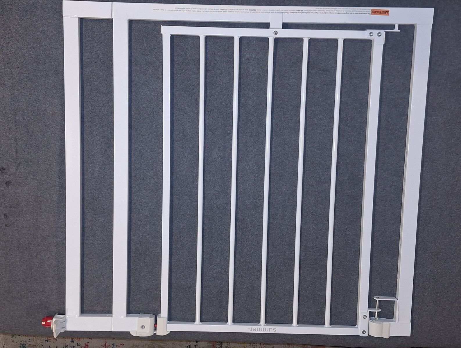 child and Pet door way security gate