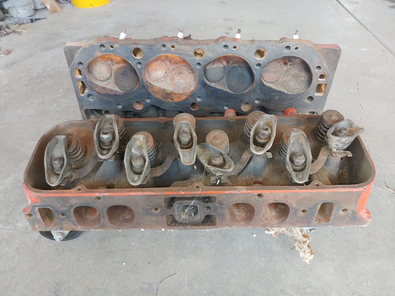 Chevy Big Block 427 / 454 #336781 Oval Port Heads Corvette Camaro Chevelle Monte Carlo Nova