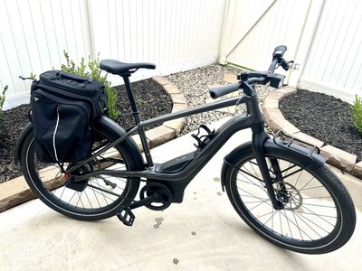 Serial 1 Harley-Davidson Rush Speed, 28MPH eBike, Large, Dark Grey GATES Carbon Drive, Enviolo Automatiq Hub