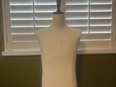 Male Clothes making bust