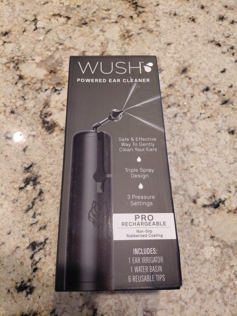 NEW WUSH powered ear cleaner
