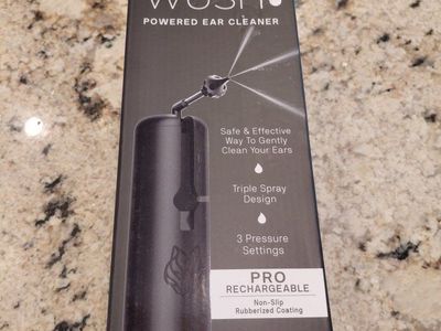NEW WUSH powered ear cleaner