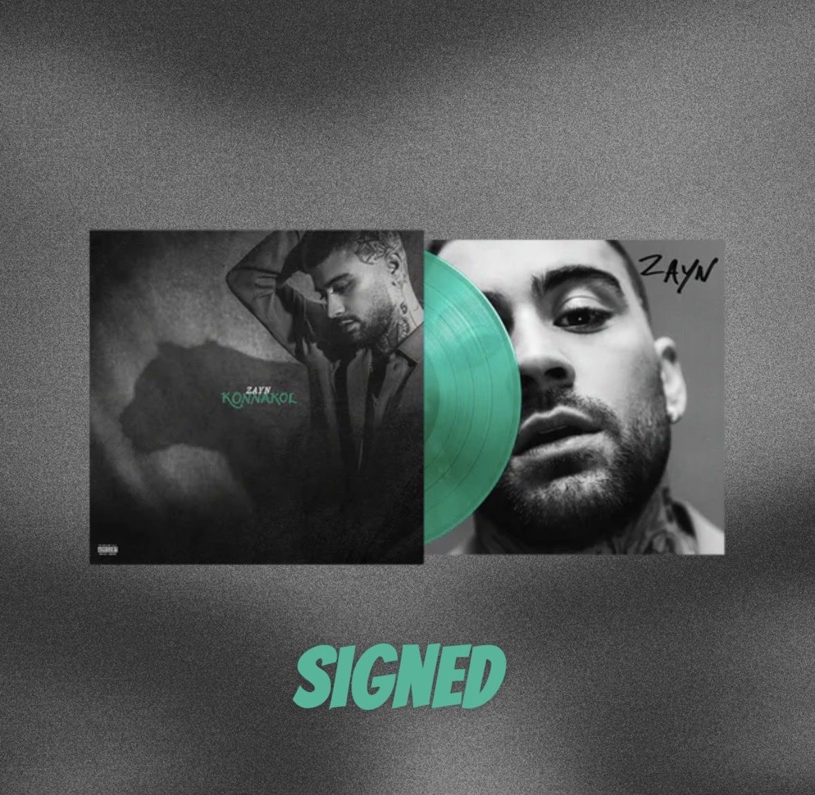 ZAYN-SIGNED KONNAKOL-5th Element Color Vinyl-RARE