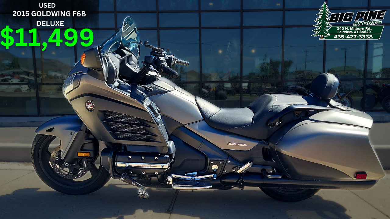 2015 Honda Gold Wing F6B Deluxe | Flat-Six Touring Bike | Financing Available