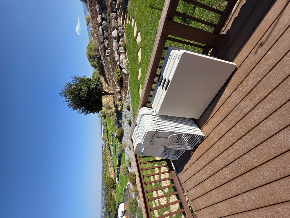 Event Rentals – Chairs, Tables, Canopies & Heaters