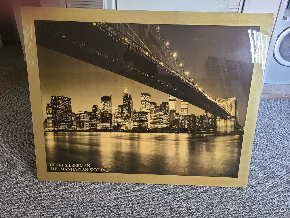 Manhattan Skyline large wall art