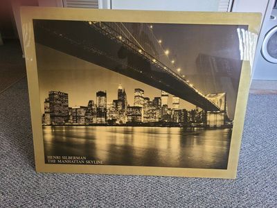 Manhattan Skyline large wall art