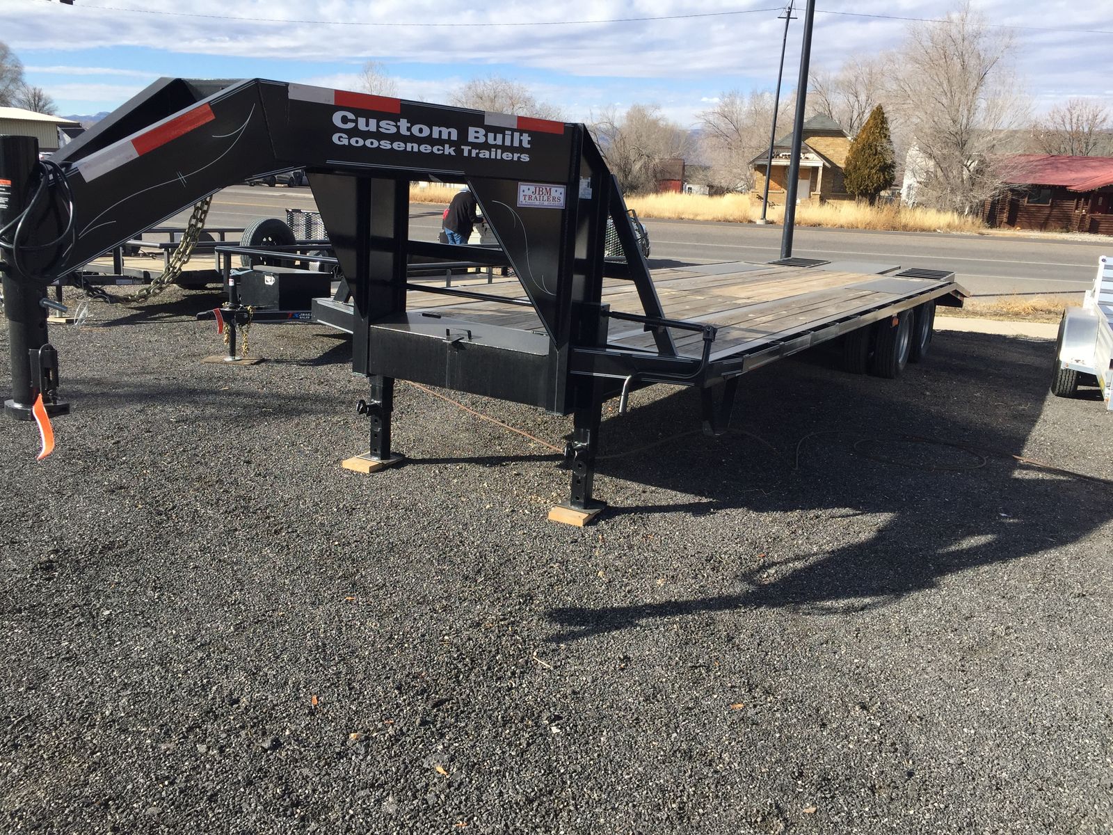 NEW 102 X 30 TANDEM DUAL GOOSENECK TRAILER