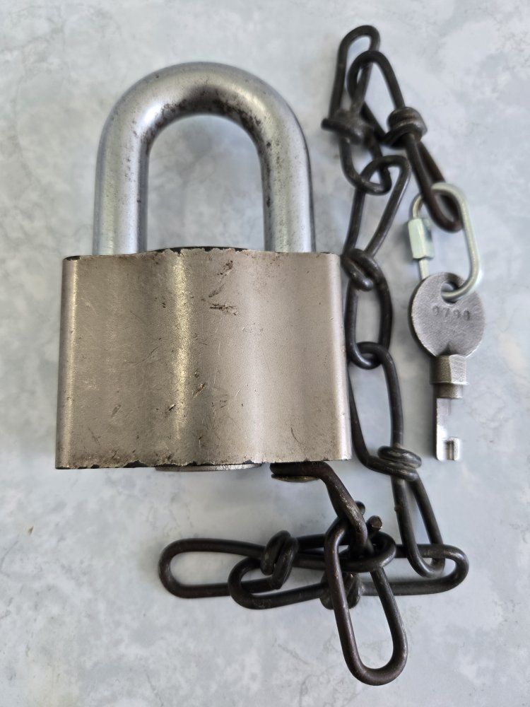 D&RG Railroad lock with Key