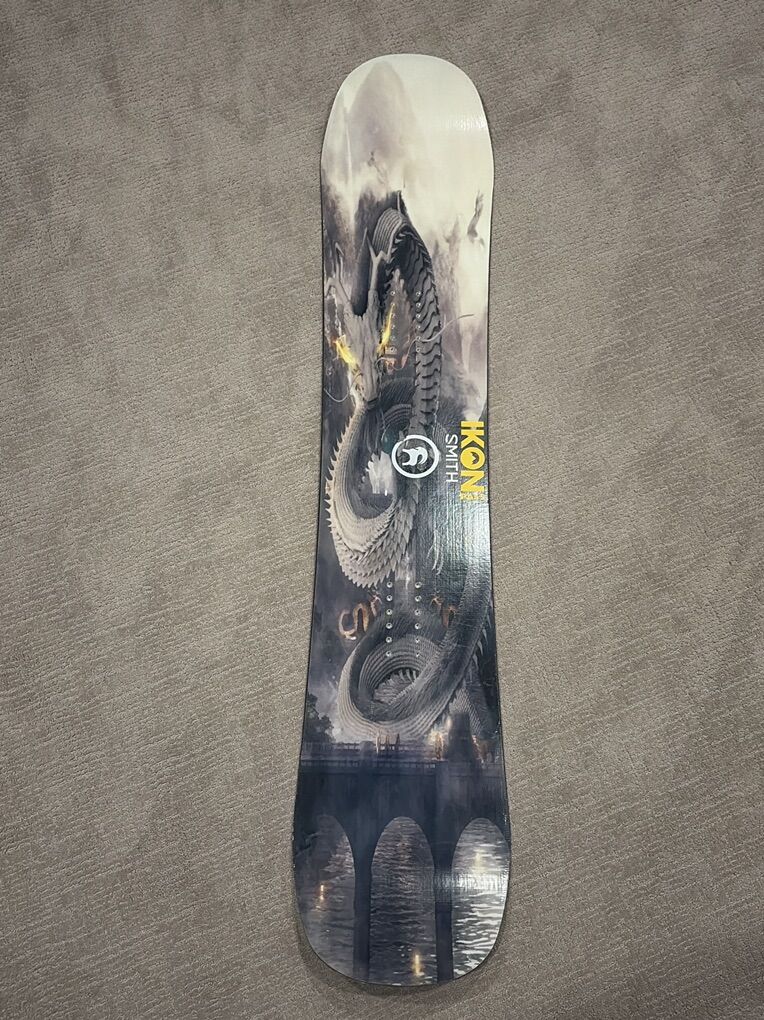 Custom Snowboard From Park City Great Condition