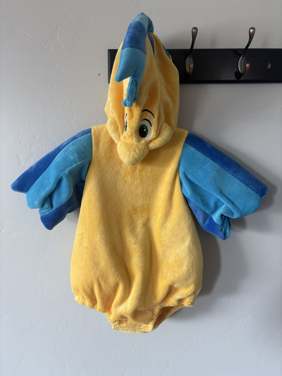 Disney Flounder Costume Plush