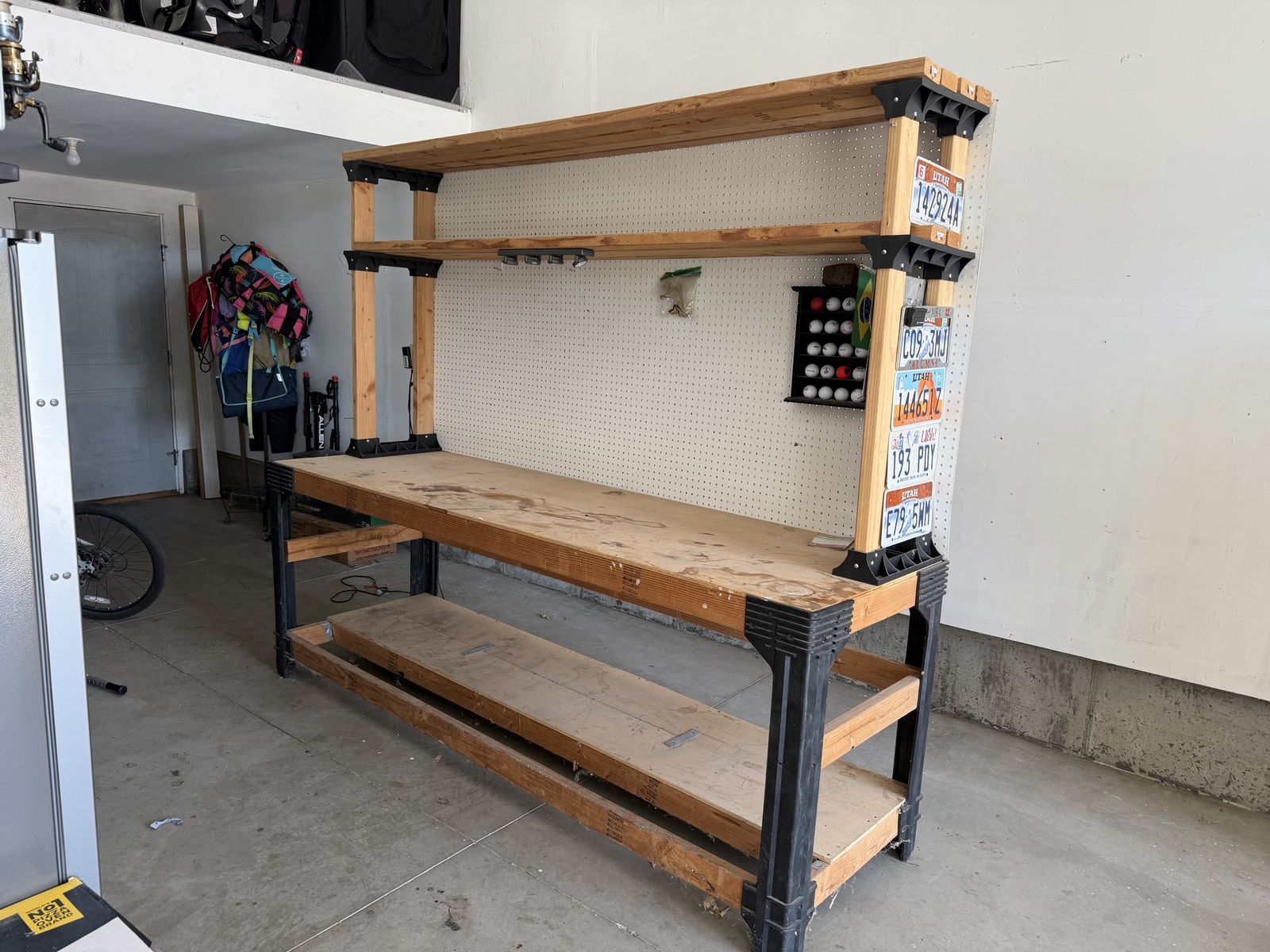 Heavy-Duty Custom 8’ Workbench OBO