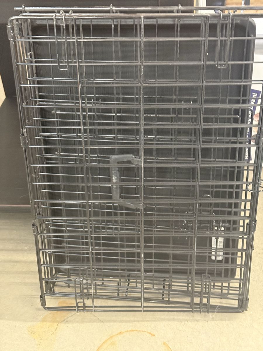 Foldable Wire Dog Crate Pet Kennel Black