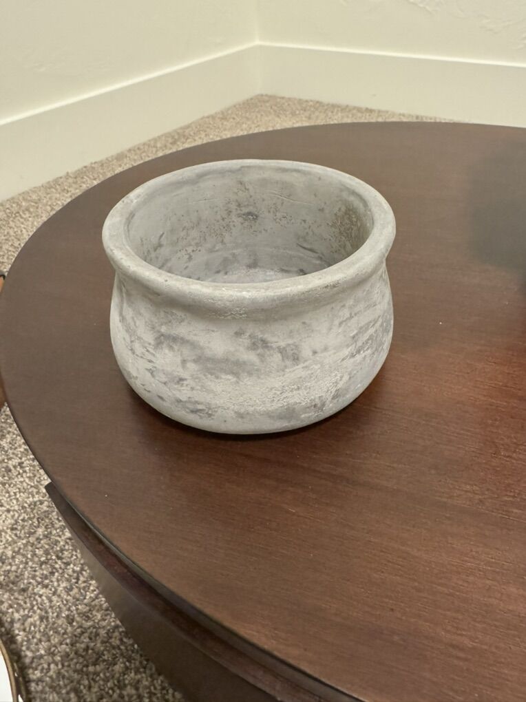 Small Cement Planter