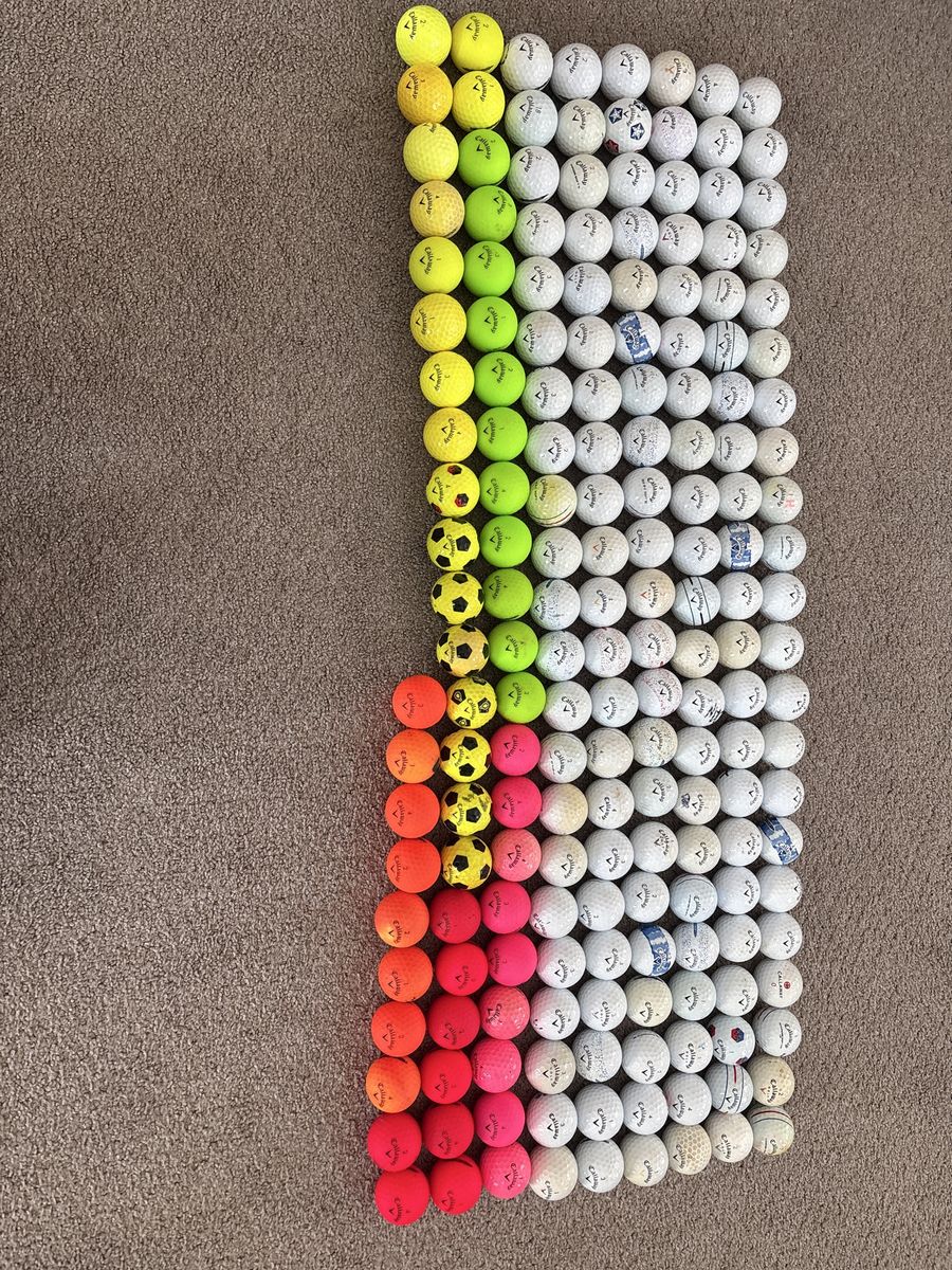 Golf balls - Callaway $0.50 per ball