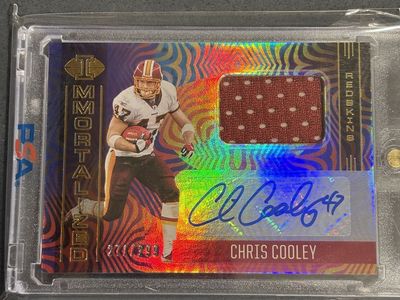 Chris Cooley Commanders Autograph /299 &