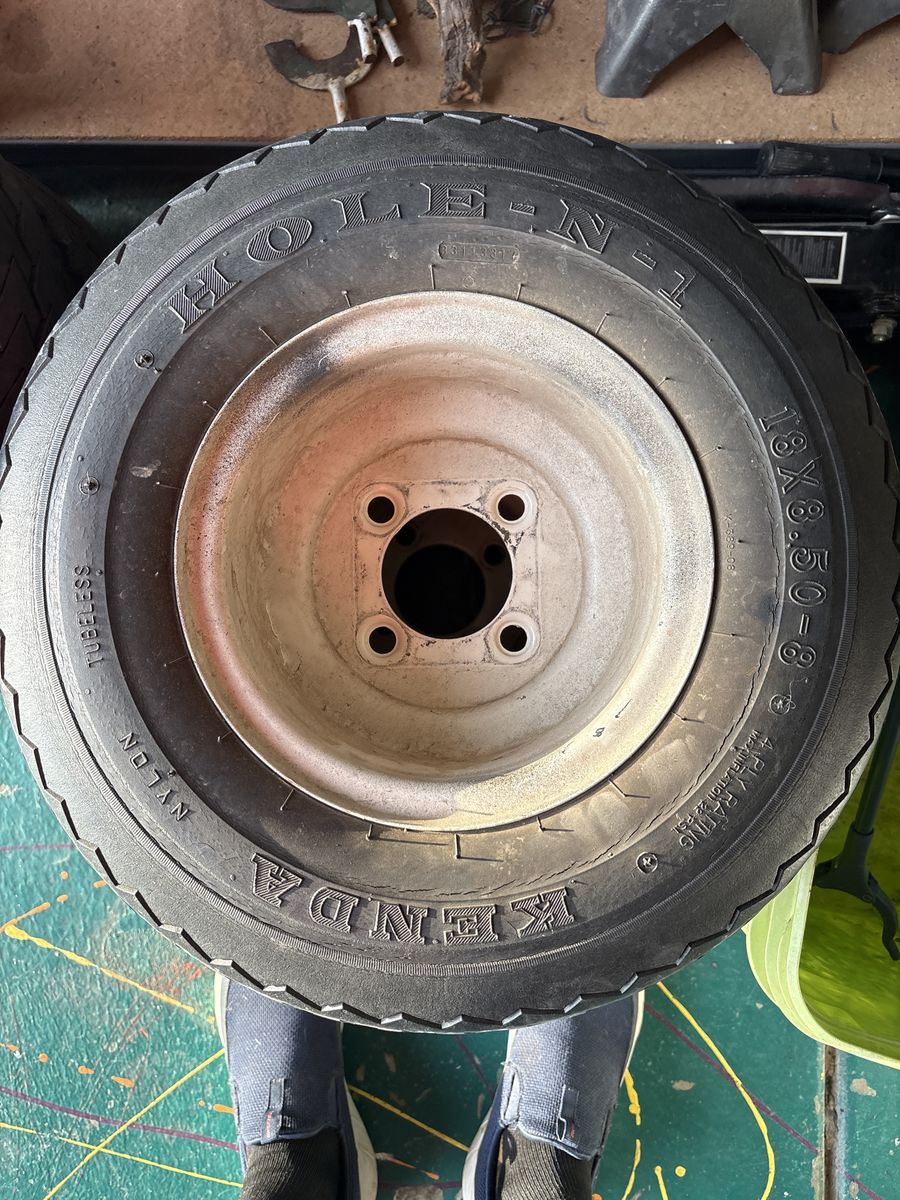 Golf cart tires & rims