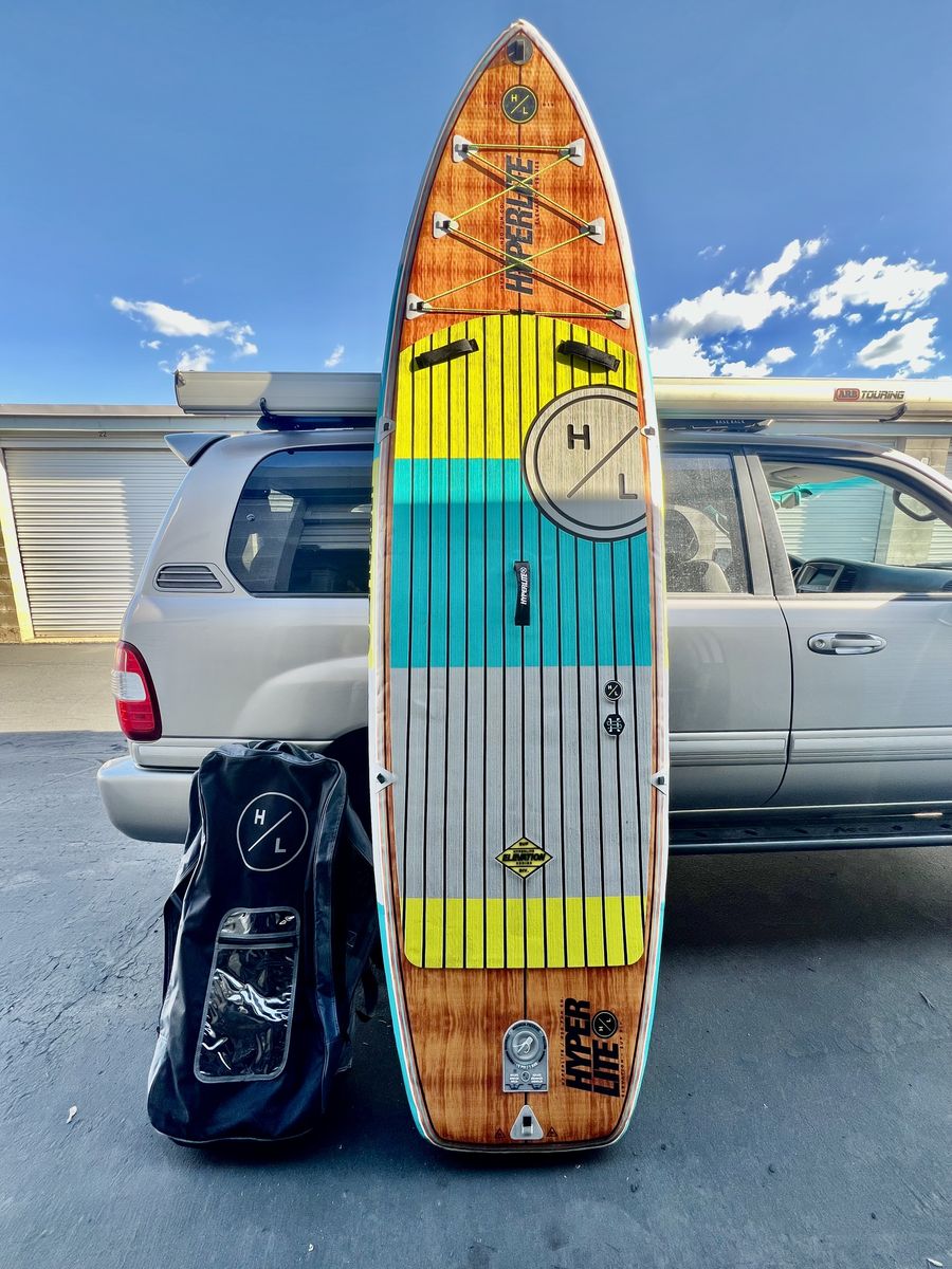 Hyperlite Elevation 10'2" Inflatable Stand Up Paddle Board Package