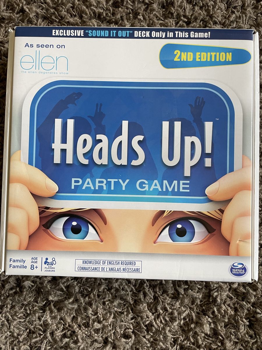 Heads Up! Party Game 2nd Edition - As Seen on Ellen - Family Card Game