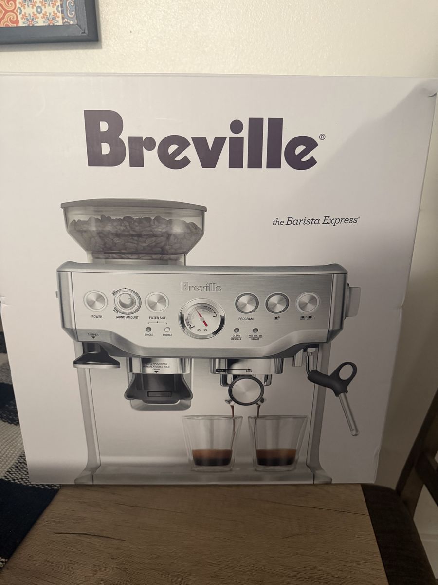 Breville Barista Express Espresso Machine Like New
