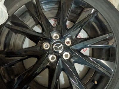 2025 Mazda CX-5 Carbon edition OEM 19" WHEELS WITH TIRES.