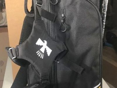 SL2 Air Walker Golf Bag w/ Northwestern Thunderbird Logo in Onyx Black, Navy Blue or Midnight Grey - NIB