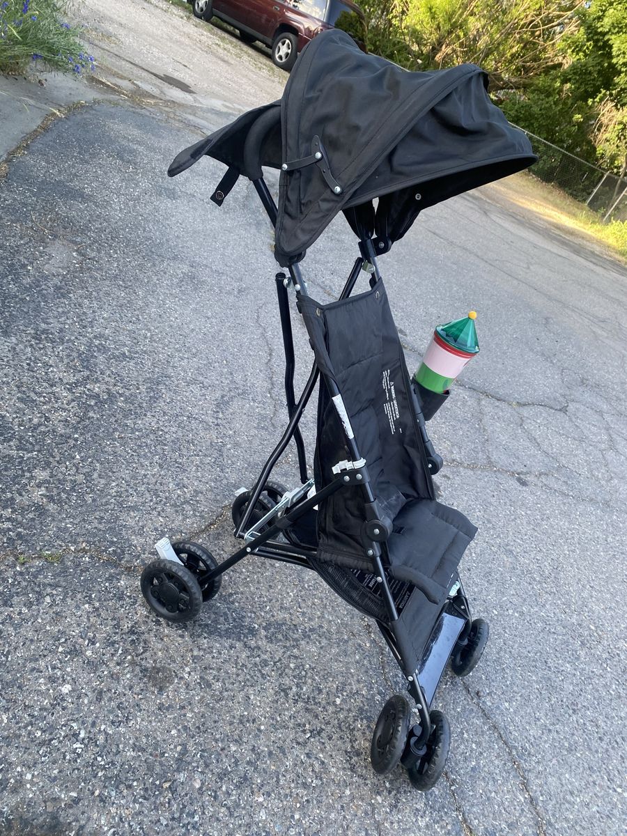 Cosco Umbrella Stroller - Lightweight & Compact Black Travel Stroller