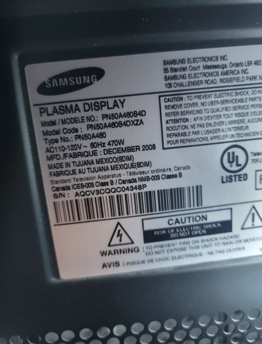 55 in Samsung Big Screen TV still works great.
