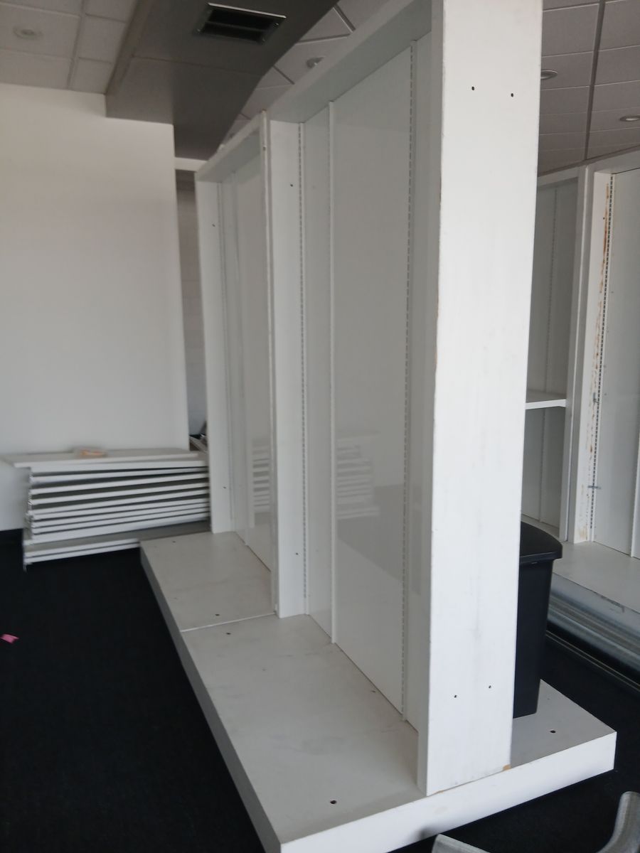 Retail shelves 