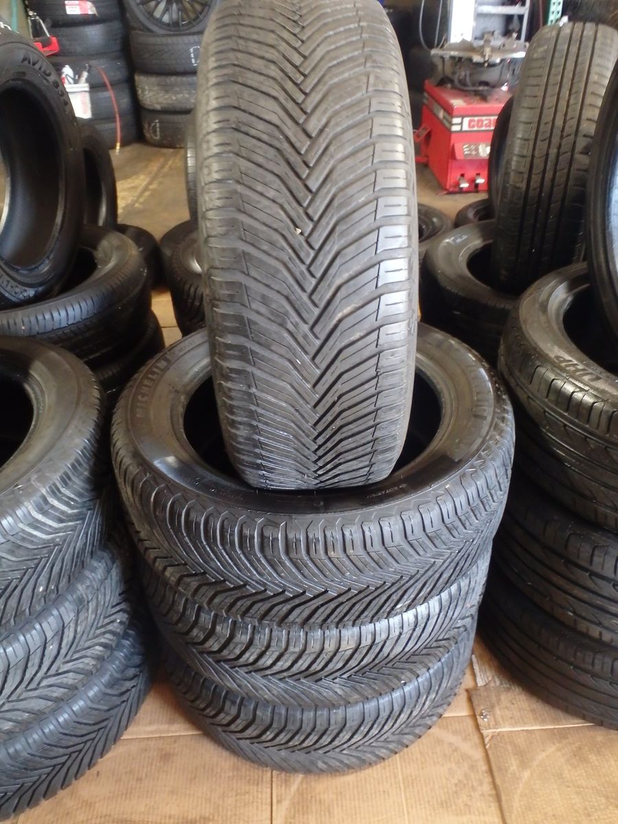 215/55R17 MICHELIN CROSSCLIMATE 2 SET OF USED TIRES