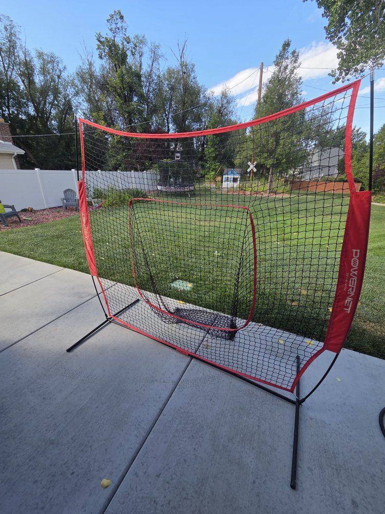PowerNet Baseball Practice Net 7x7ft w/ Carry Bag