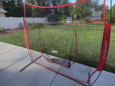 PowerNet Baseball Practice Net 7x7ft w/ Carry Bag