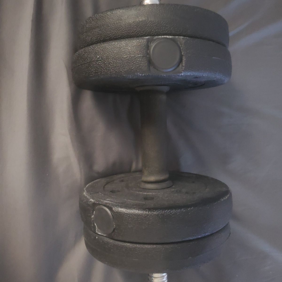 Adjustable Dumbbell Set w/ Additional Plates