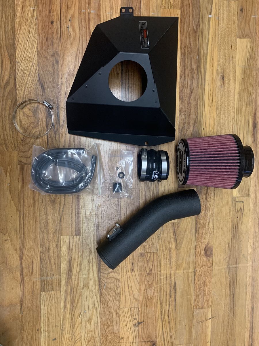 GrimmSpeed StealthBox Cold Air Intake Black Subaru WRX STI WRXSTI 2015-2017 Grimm Speed 060077