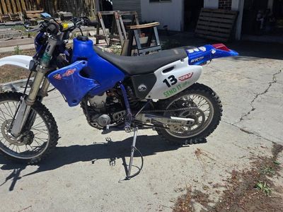 Yamaha WR250F Dirt Bike Blue/White - Runs Great!