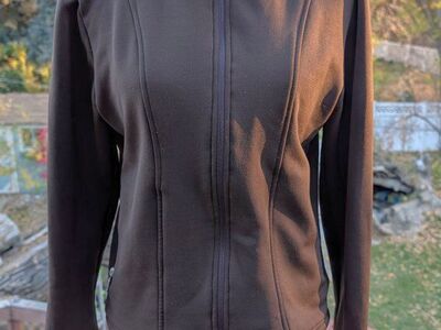 Wooly Bully Wear Brown Zip Jacket - Sz M READ- Sm