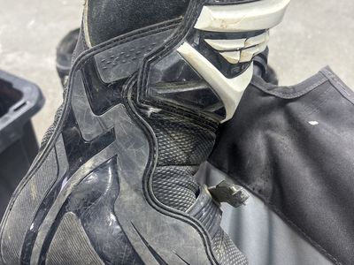 Fly Racing Motocross Boots - Black/White MX ATV Dirt Bike Riding Gear