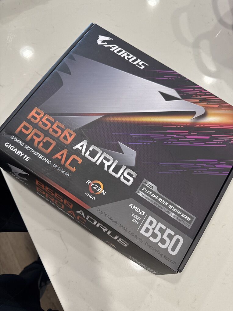 B550 Aorus Pro Ac