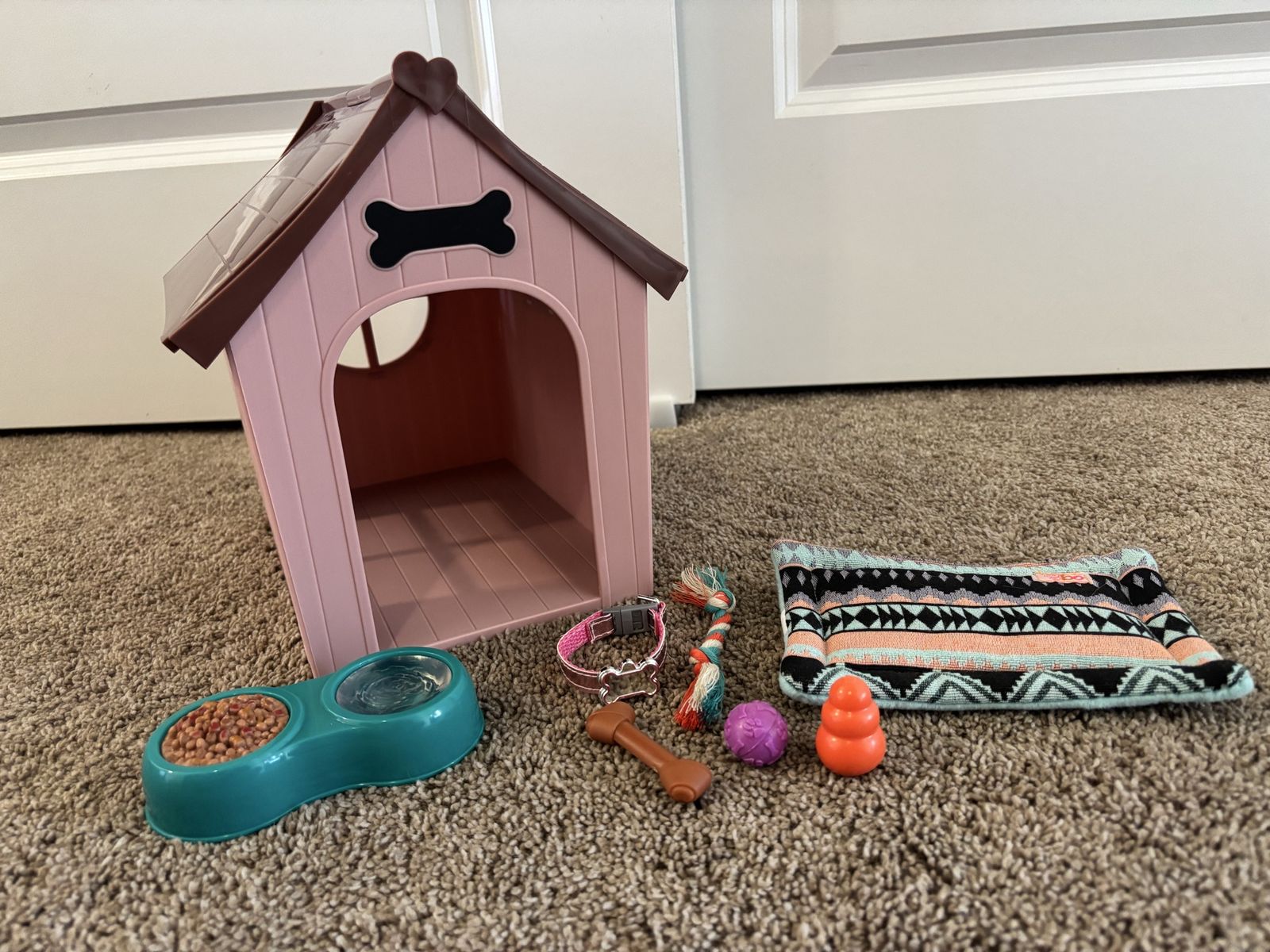 Our Generation Dog House and Accessories