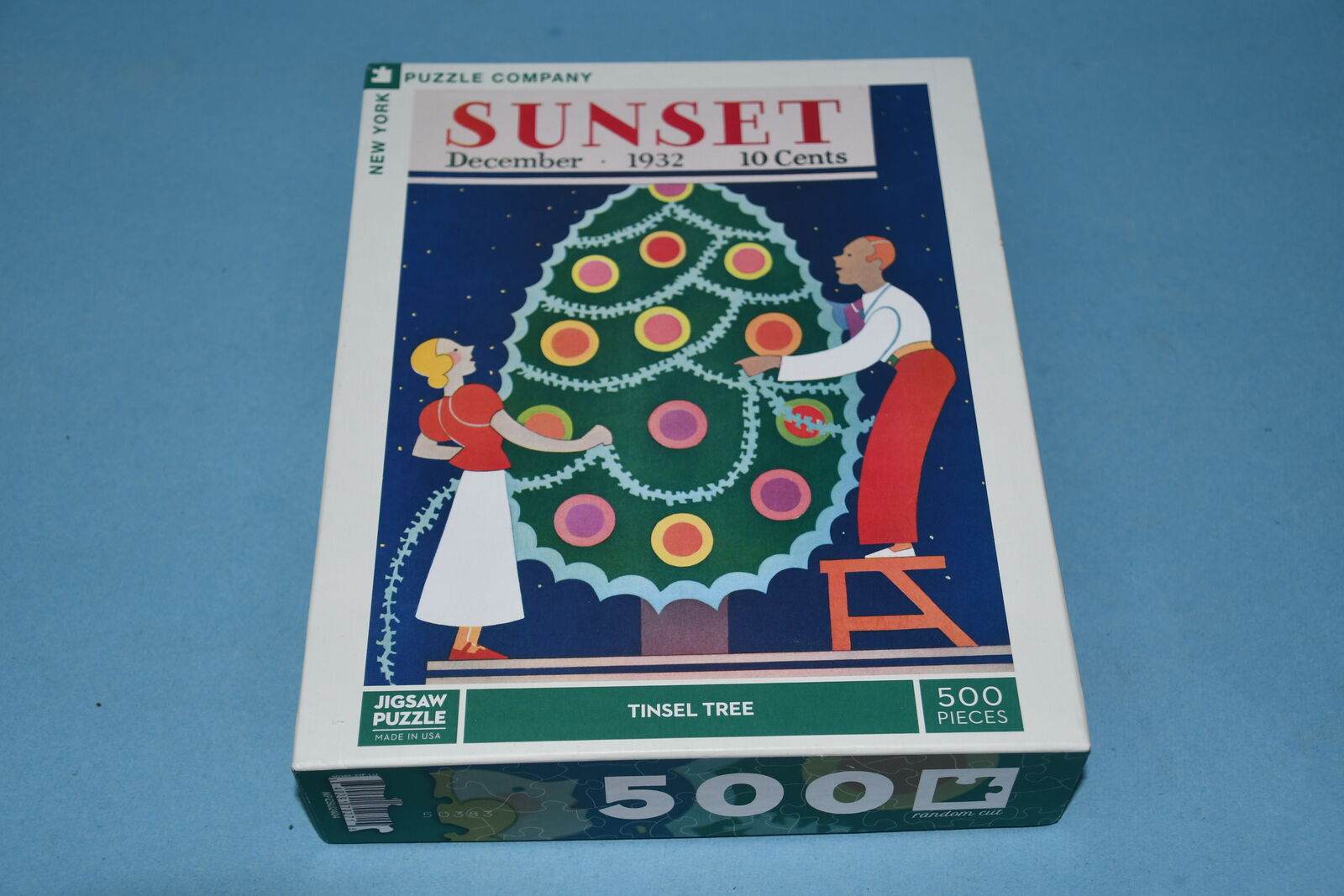 NEW, SEALED "TINSEL TREE" 500 Piece Jigsaw Puzzle