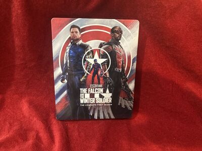 The Falcon And The Winter Soldier Complete 1st Season Blu Rays SteelBook Case