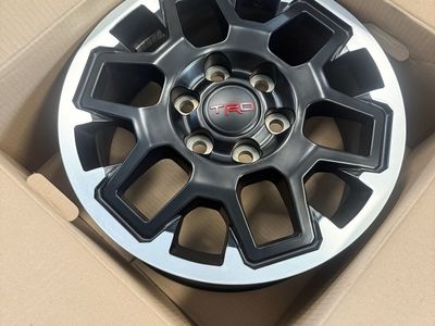 Four (4) 2026 Tacoma TRD OEM 18” Wheels – Like New