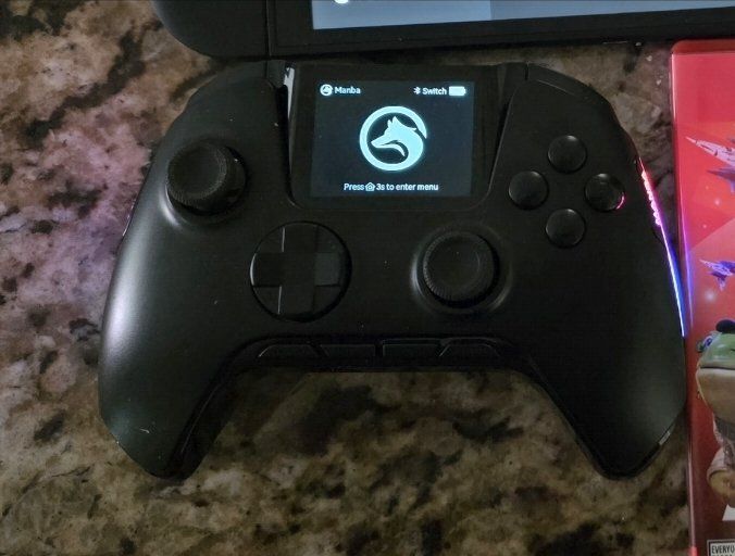 Manba Wireless Controller for Nintendo Switch and Switch 2, PC, Android, iOS - Black