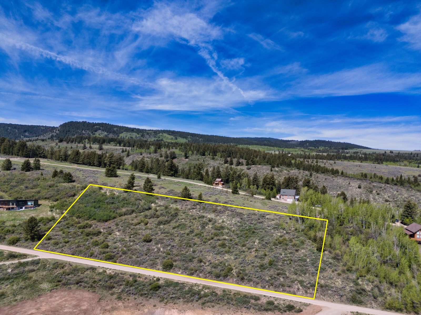 2.43 Ac Elevated Teton View Lot with Community Well