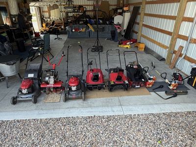 Garage Sale Cleanout – Power Lawn & Garden Equipment (Mowers, Snowblowers, Tiller & Trimmers!)